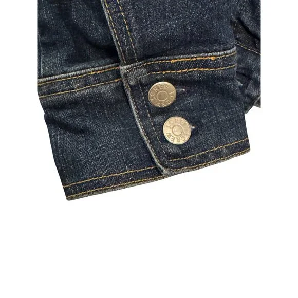 J.Crew Denim Jacket Women’s Small Blue Button-Up Long Sleeve Casual Jean Jacket - Picture 8 of 9